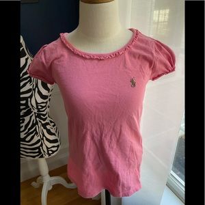 Ralph Lauren shirt sleeve pink top